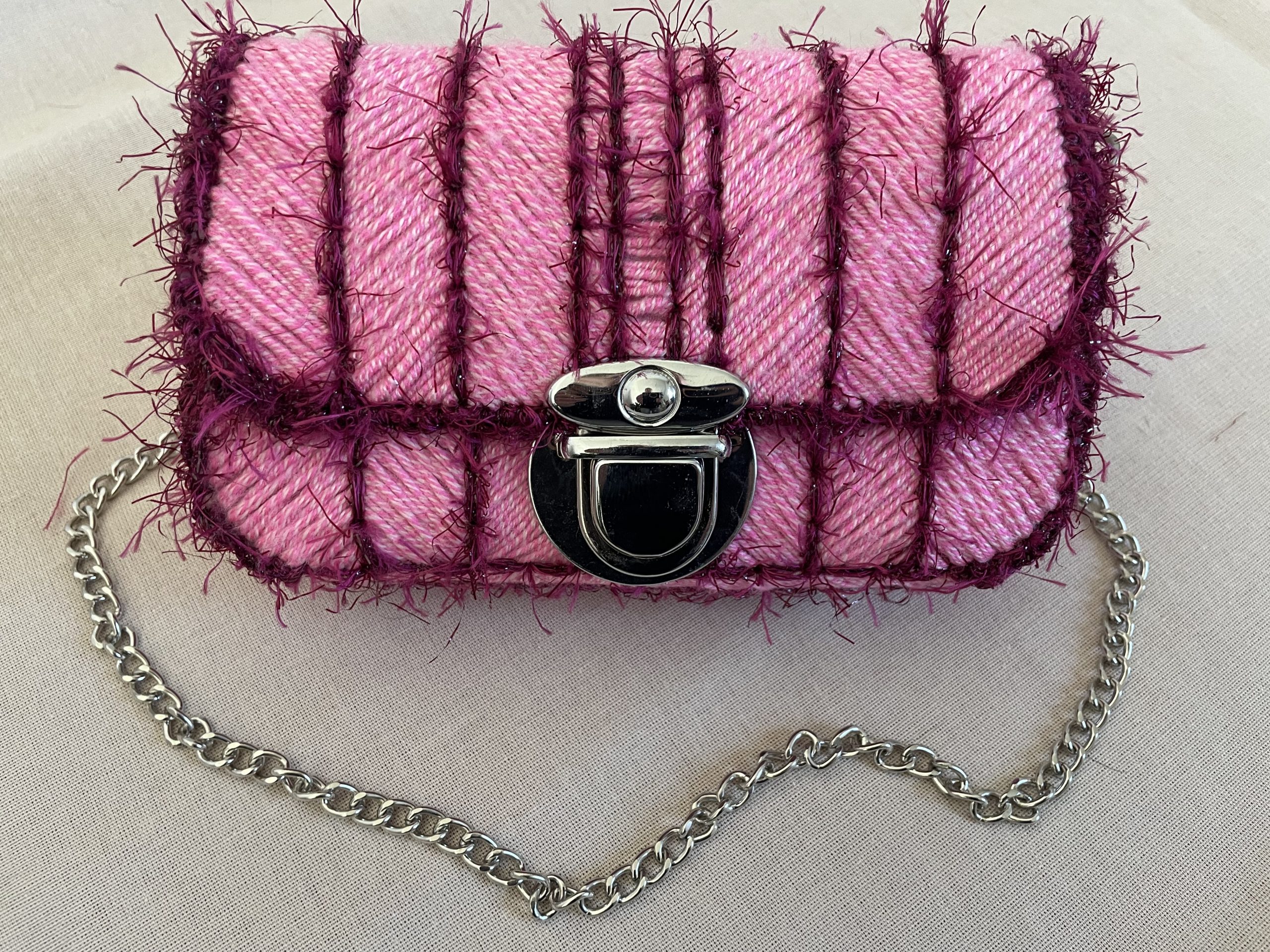 Clutsch „rose“ ein Unikat