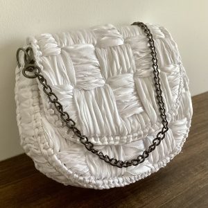 Kleine Handtasche in  weiß