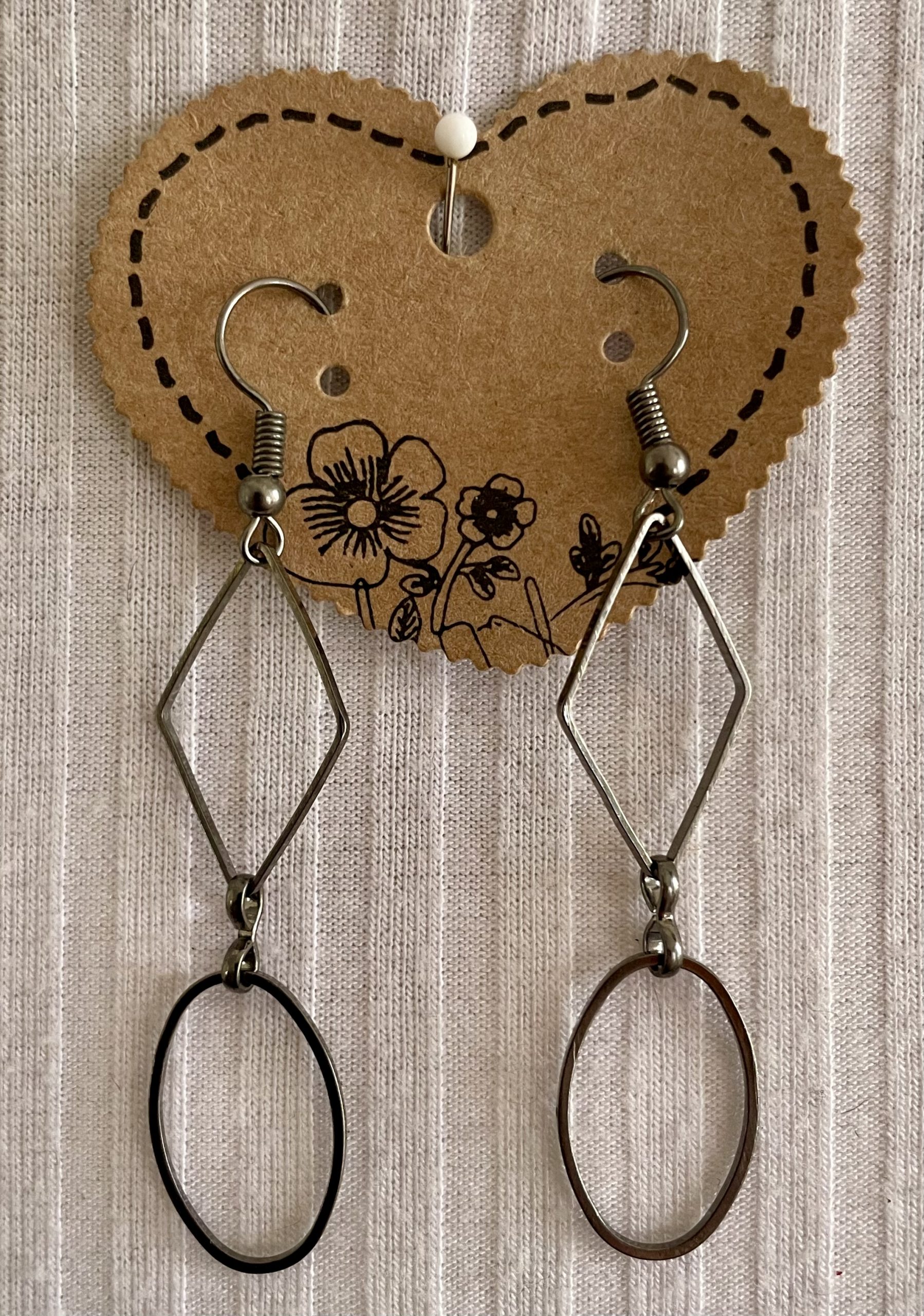 Dunkle schwarze Glasperlen – Set